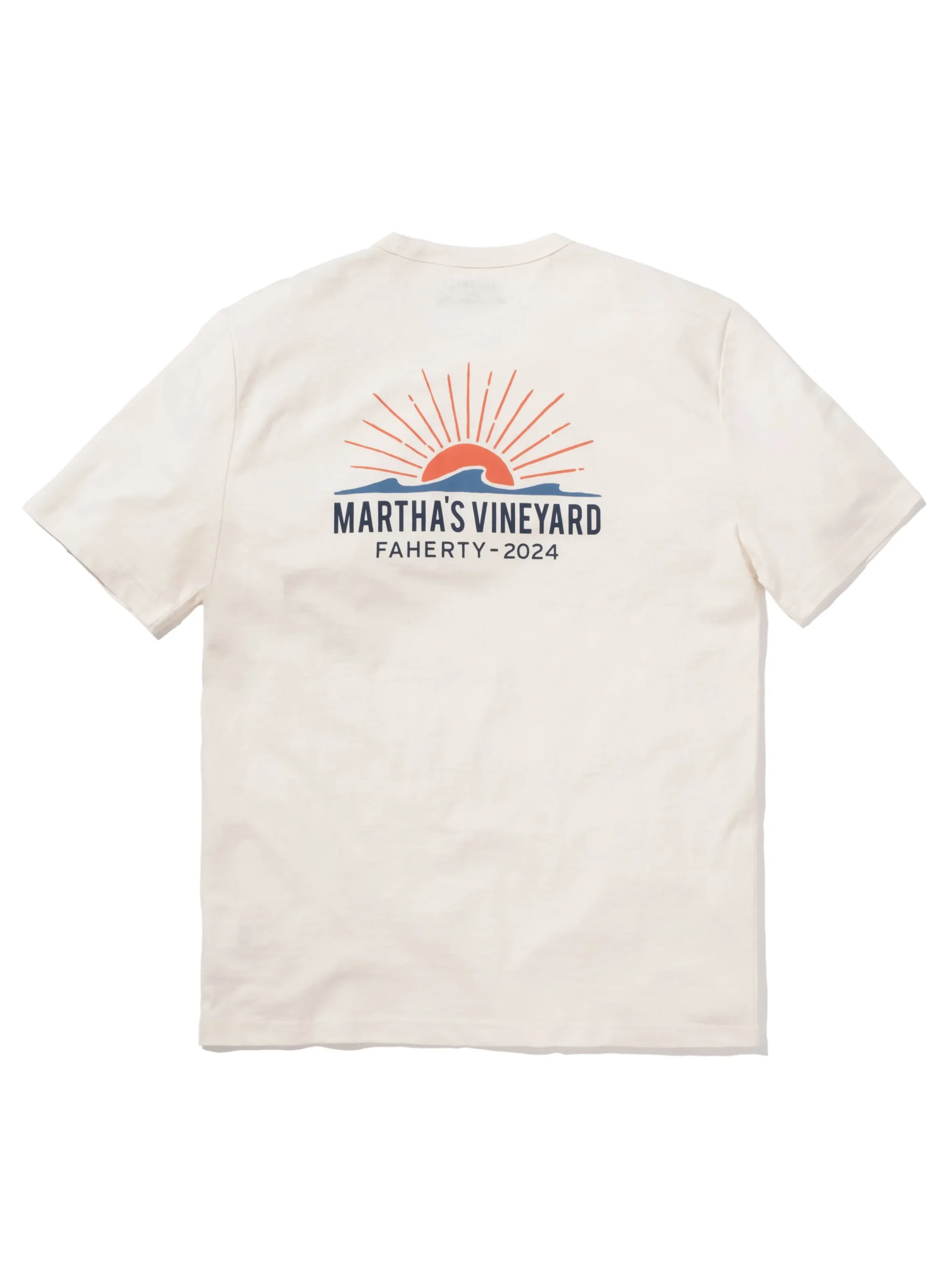 T-Shirts & Henleys^Faherty Brand Martha's Vineyard Short-Sleeve Crew T-Shirt - White