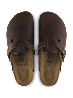 Shoes^Faherty Brand Men's Birkenstock Boston Clog Soft Footbed - Oiled Leather Habana