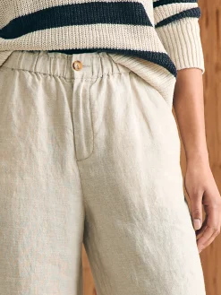 Pants^Faherty Brand Monterey Linen Pant - Flax