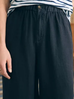 Pants^Faherty Brand Monterey Linen Pant - Moonless Night
