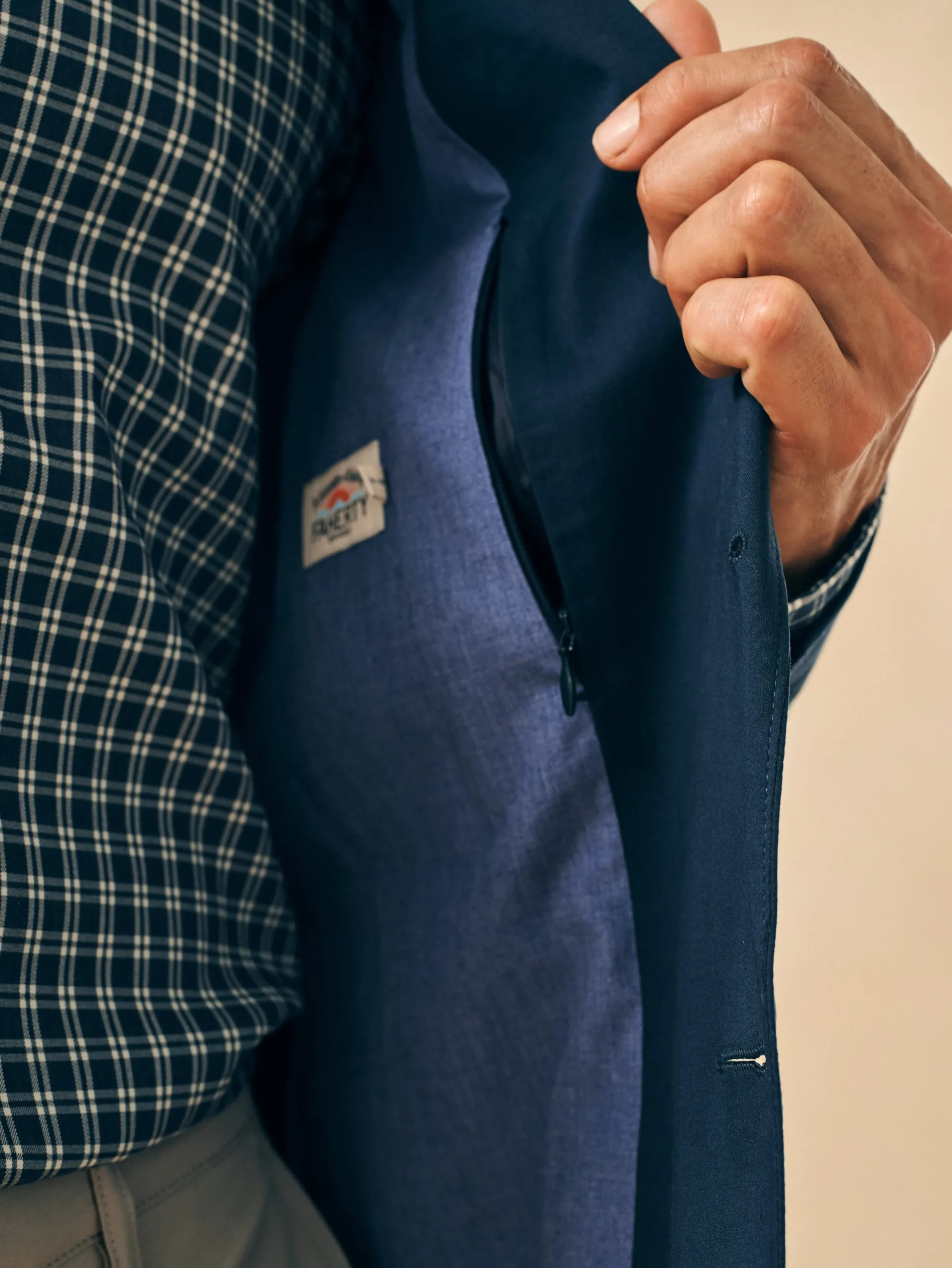 Blazers^Faherty Brand Movement™ Blazer - Navy