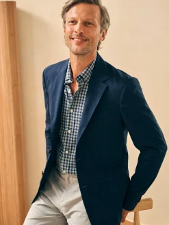 Blazers^Faherty Brand Movement™ Blazer - Navy