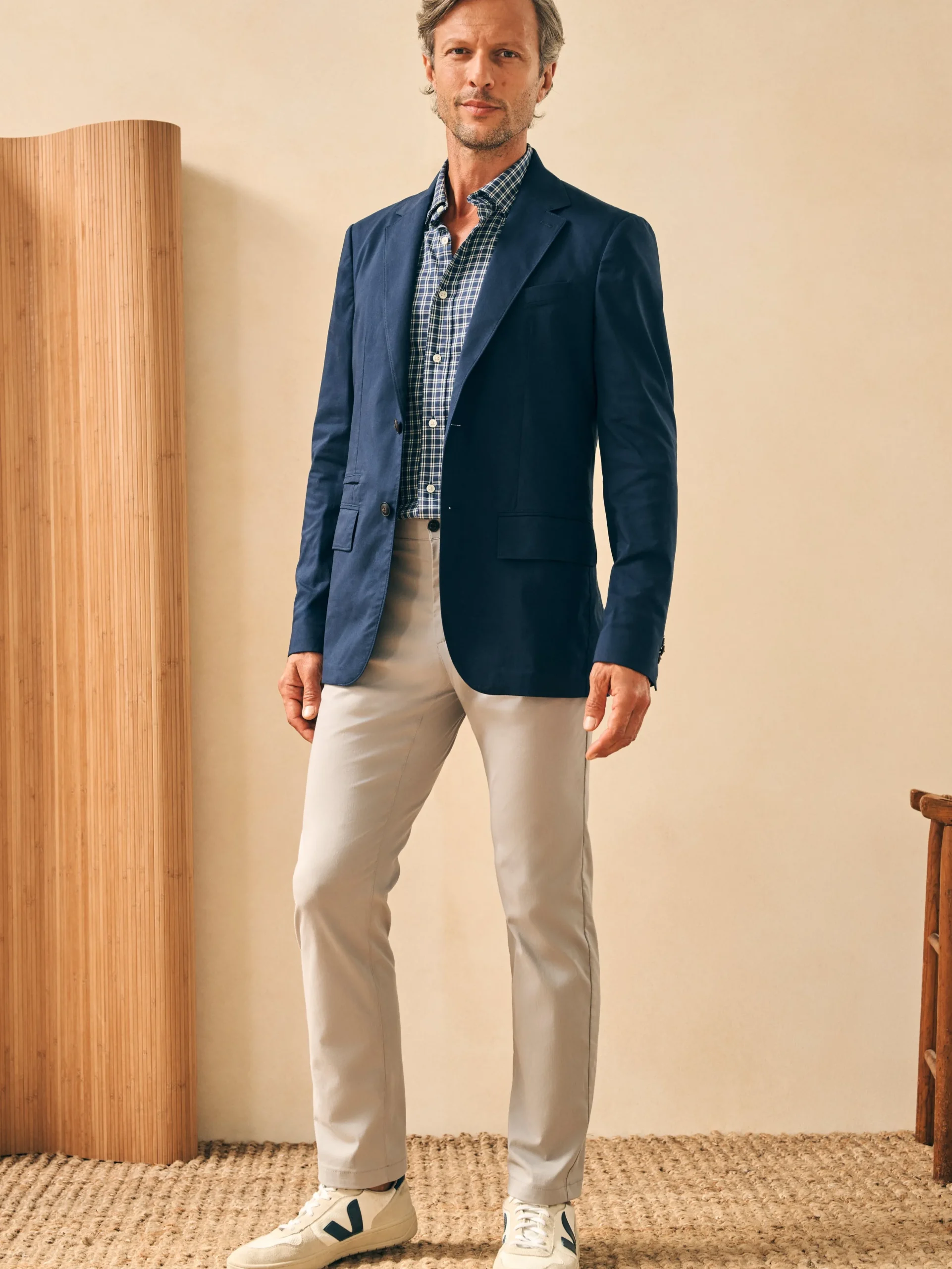 Blazers^Faherty Brand Movement™ Blazer - Navy