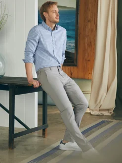 Pants^Faherty Brand Movement™ Chino Pant (32" Inseam) - Fossil