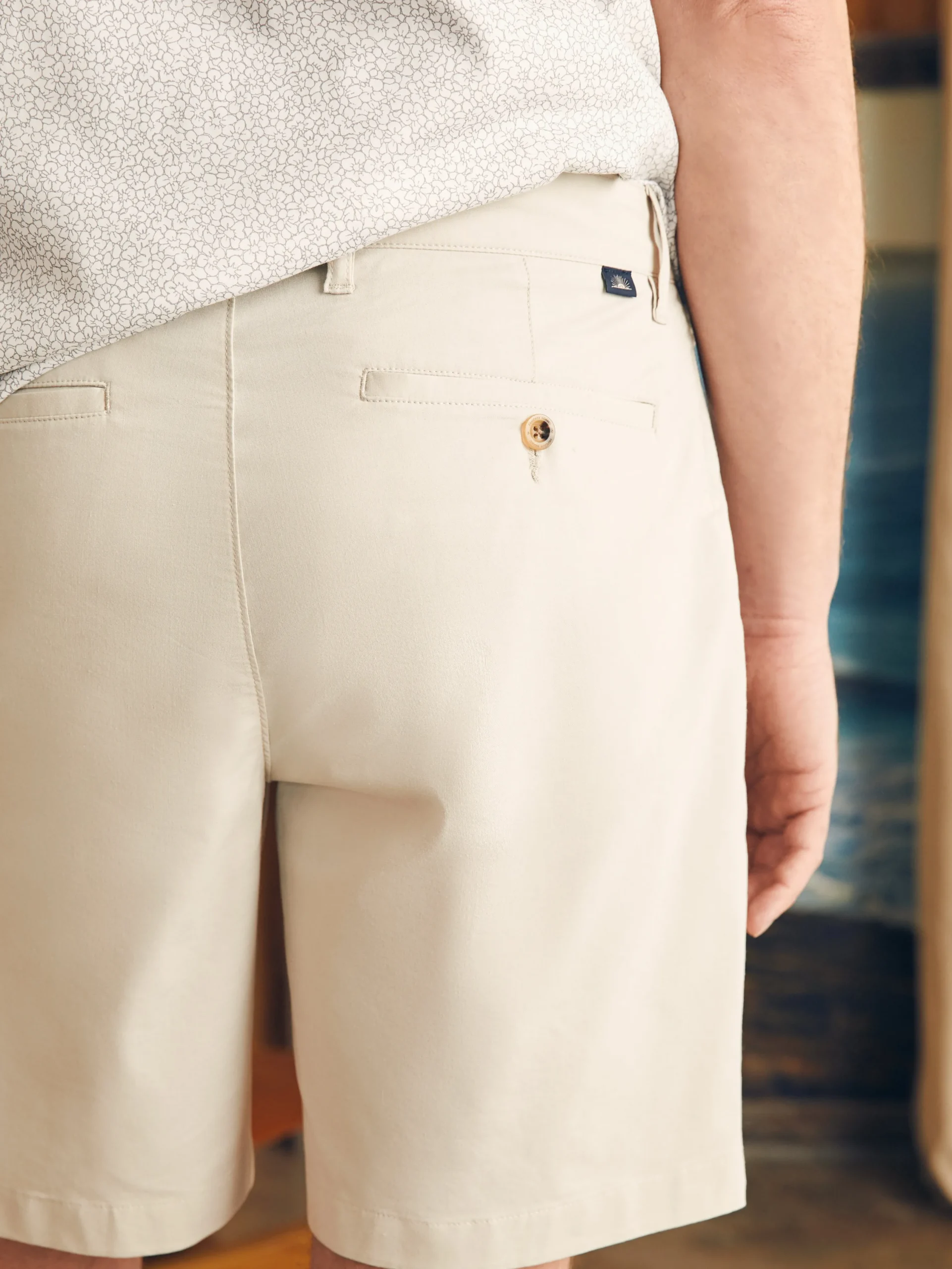 Shorts^Faherty Brand Movement™ Chino Short (8" Inseam) - Light Sand