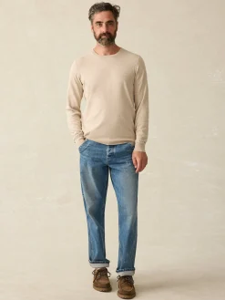 Sweaters^Faherty Brand Movement™ Crewneck Sweater - Soft Dune Heather