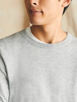 Sweaters^Faherty Brand Movement™ Crewneck Sweater - Mineral Grey Heather