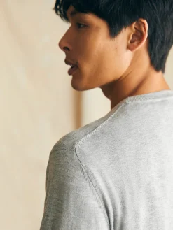 Sweaters^Faherty Brand Movement™ Crewneck Sweater - Mineral Grey Heather