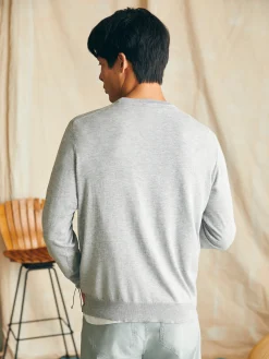 Sweaters^Faherty Brand Movement™ Crewneck Sweater - Mineral Grey Heather