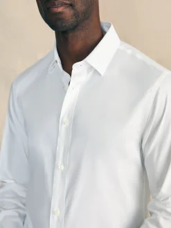 Shirts^Faherty Brand Movement™ Dress Shirt - Cloud White