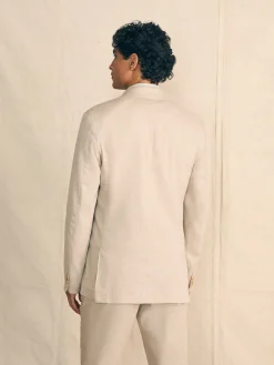 Blazers^Faherty Brand Movement™ Flex Linen Blazer - Natural