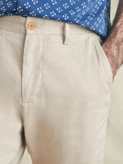 Shorts^Faherty Brand Movement™ Flex Linen Short (7" Inseam) - Natural