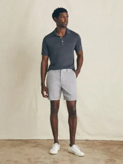 Shorts^Faherty Brand Movement™ Flex Linen Short (7" Inseam) - Rocky Hill