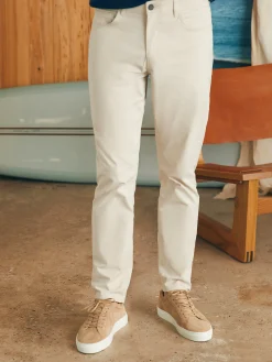 Pants^Faherty Brand Movement™ 5-Pocket Pant - Light Sand