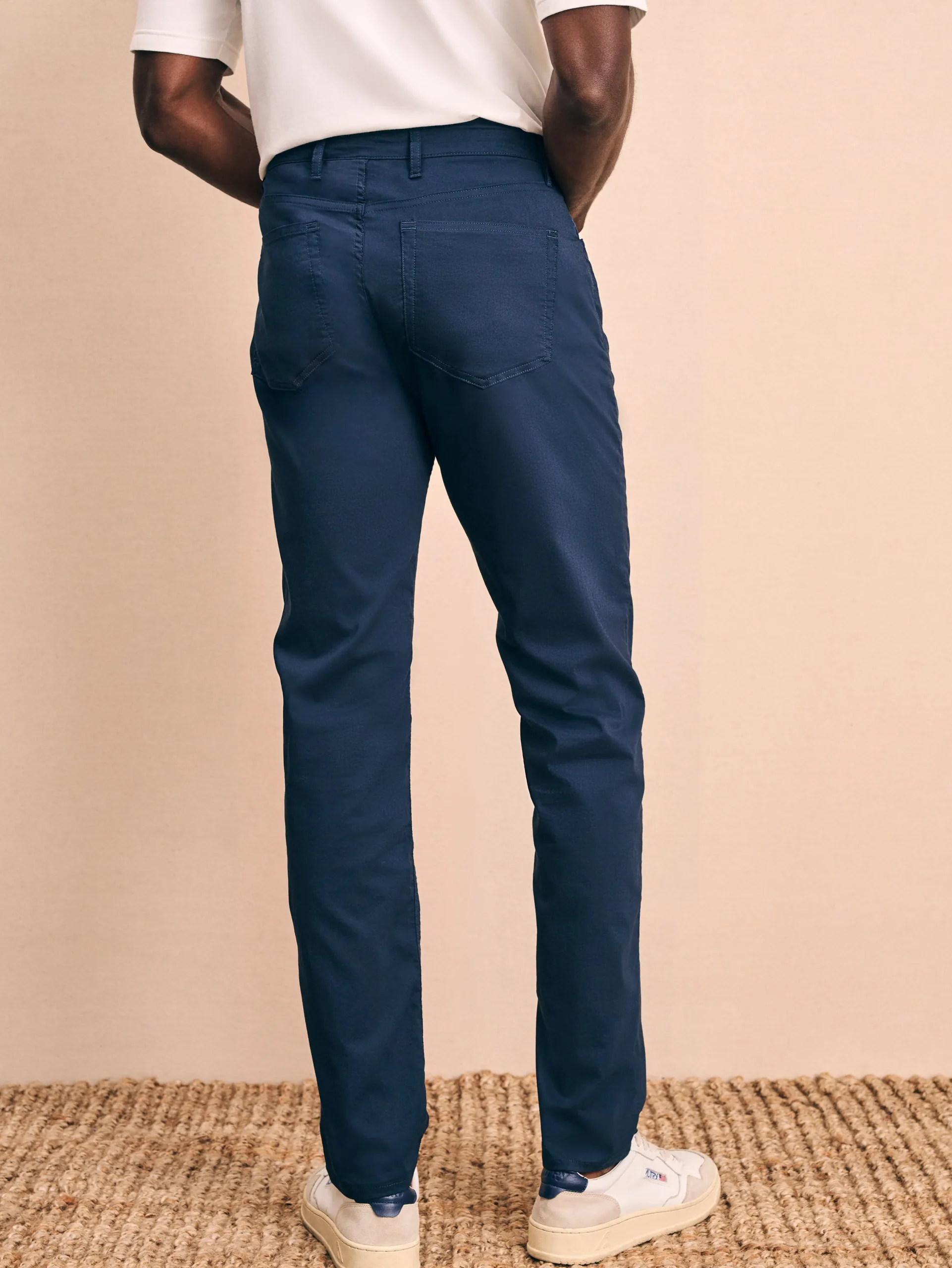 Pants^Faherty Brand Movement™ 5-Pocket Pant - Navy