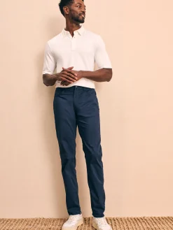 Pants^Faherty Brand Movement™ 5-Pocket Pant Athletic Fit - Navy