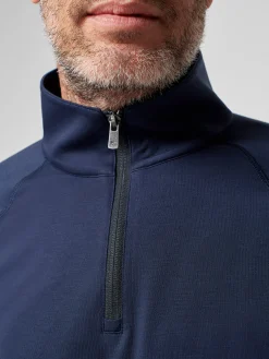 Hoodies & Sweatshirts^Faherty Brand Movement™ Quarter Zip - Blue Nights