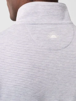 Hoodies & Sweatshirts^Faherty Brand Movement™ Quarter Zip - Mountain Grey Feeder Stripe