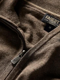 Sweaters^Faherty Brand Movement™ Quarter Zip Sweater - Walnut Creek Heather