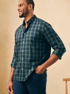 Shirts^Faherty Brand Movement™ Shirt - Blackwatch Plaid