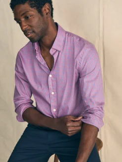 Shirts^Faherty Brand Movement™ Shirt - Blue Rose Gingham
