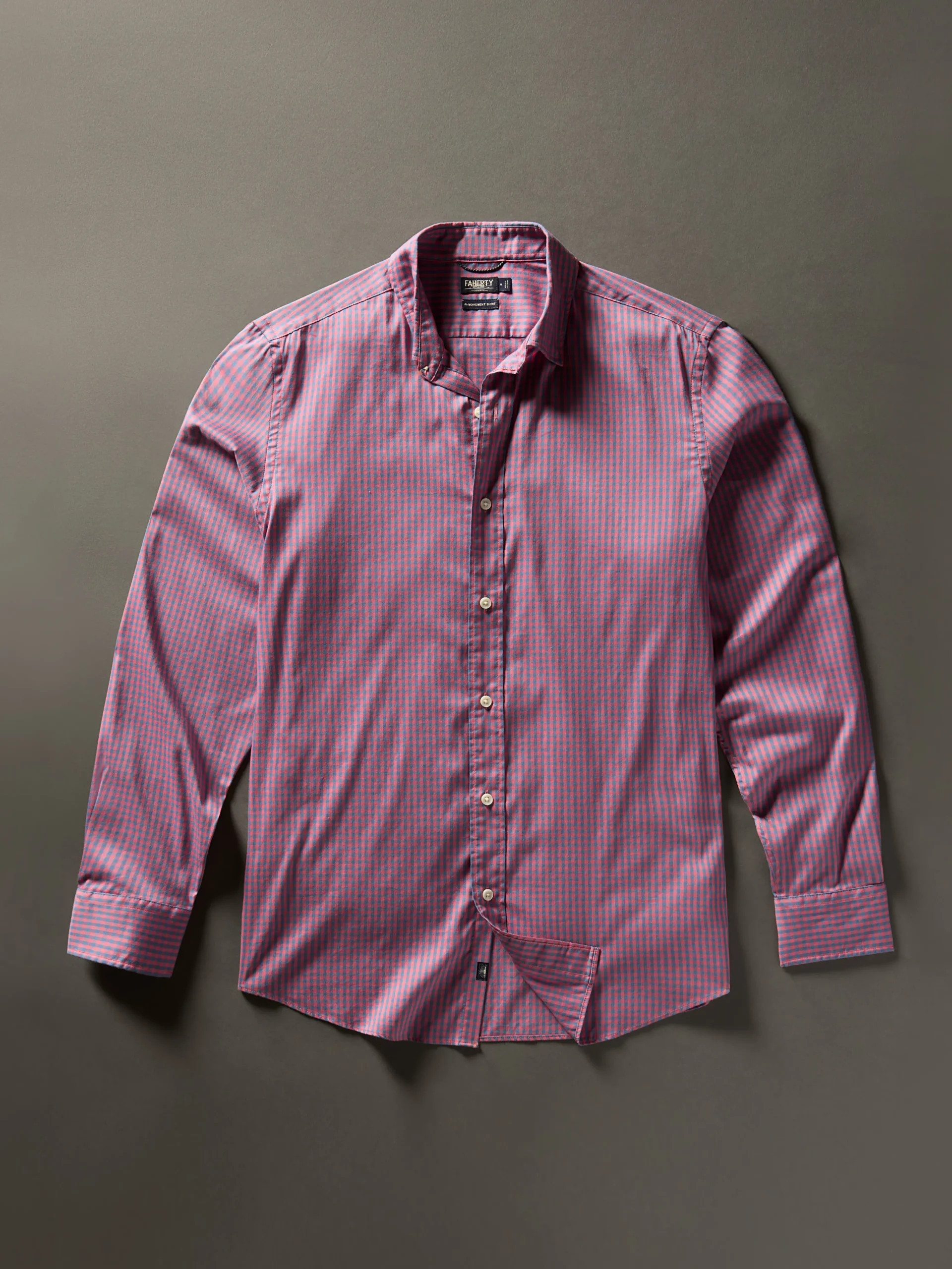 Shirts^Faherty Brand Movement™ Shirt - Blue Rose Gingham