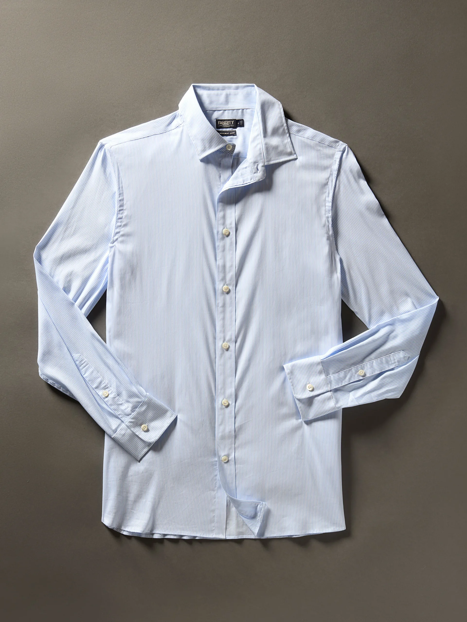 Shirts^Faherty Brand Movement™ Shirt - Blue White Stripe