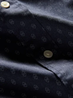 Shirts^Faherty Brand Movement™ Shirt - Navy Dusk Diamond Print