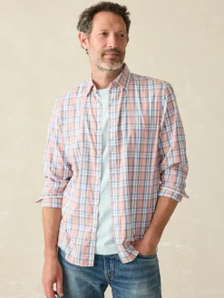 Shirts^Faherty Brand Movement™ Shirt - Ocean Coral Plaid