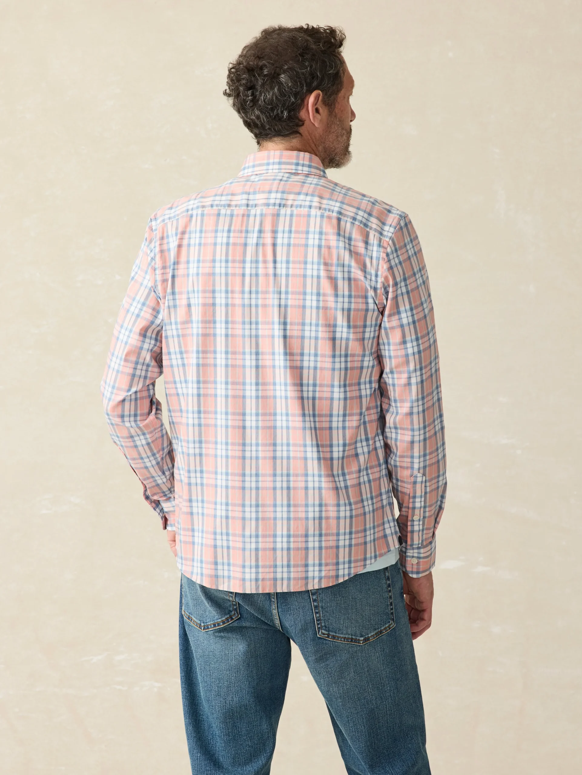 Shirts^Faherty Brand Movement™ Shirt - Ocean Coral Plaid