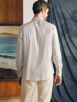 Shirts^Faherty Brand Movement™ Shirt Classic Fit - Blue Coral Plaid