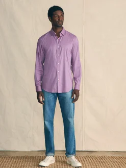 Shirts^Faherty Brand Movement™ Shirt Classic Fit - Blue Rose Gingham