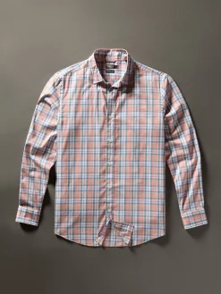 Shirts^Faherty Brand Movement™ Shirt Classic Fit - Ocean Coral Plaid