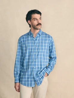 Shirts^Faherty Brand Movement™ Shirt Classic Fit - York Harbour Plaid