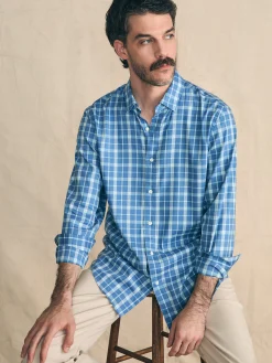 Shirts^Faherty Brand Movement™ Shirt Classic Fit - York Harbour Plaid