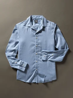 Shirts^Faherty Brand Movement™ Shirt (Tall) - Azure Pincheck
