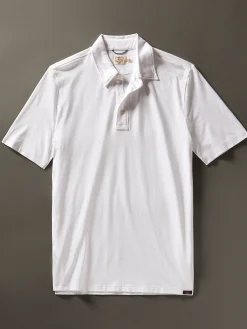 Polo Shirts^Faherty Brand Movement™ Short-Sleeve Pique Polo Shirt - Pure White