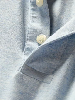 Polo Shirts^Faherty Brand Movement™ Short-Sleeve Polo Shirt - Cardiff Blue Heather