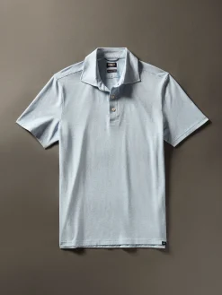 Polo Shirts^Faherty Brand Movement™ Short-Sleeve Polo Shirt - Cardiff Blue Heather