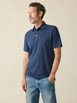 Polo Shirts^Faherty Brand Movement™ Short-Sleeve Polo Shirt - Great Falls Heather