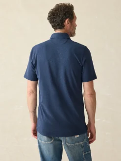 Polo Shirts^Faherty Brand Movement™ Short-Sleeve Polo Shirt - Great Falls Heather