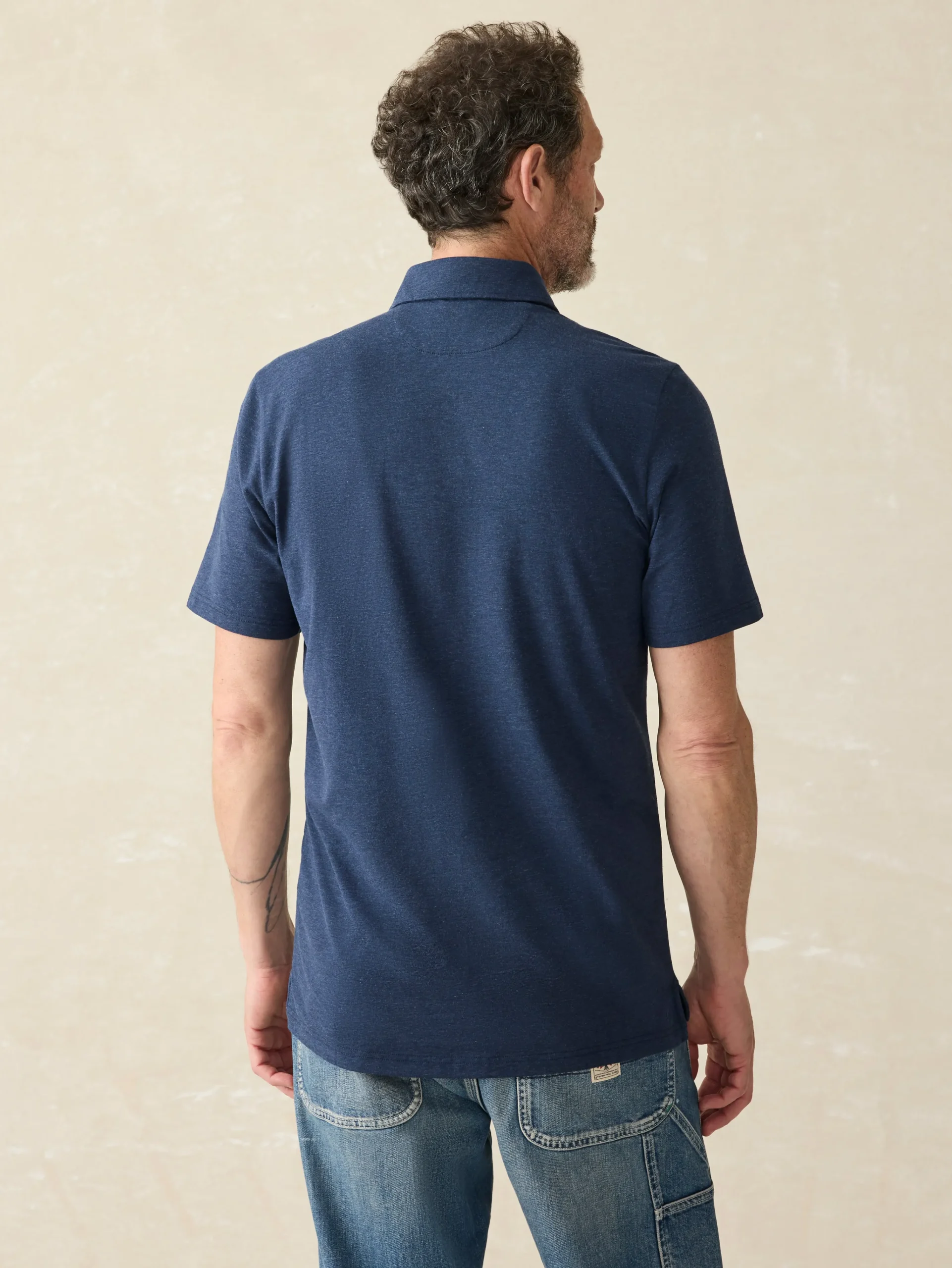 Polo Shirts^Faherty Brand Movement™ Short-Sleeve Polo Shirt - Great Falls Heather