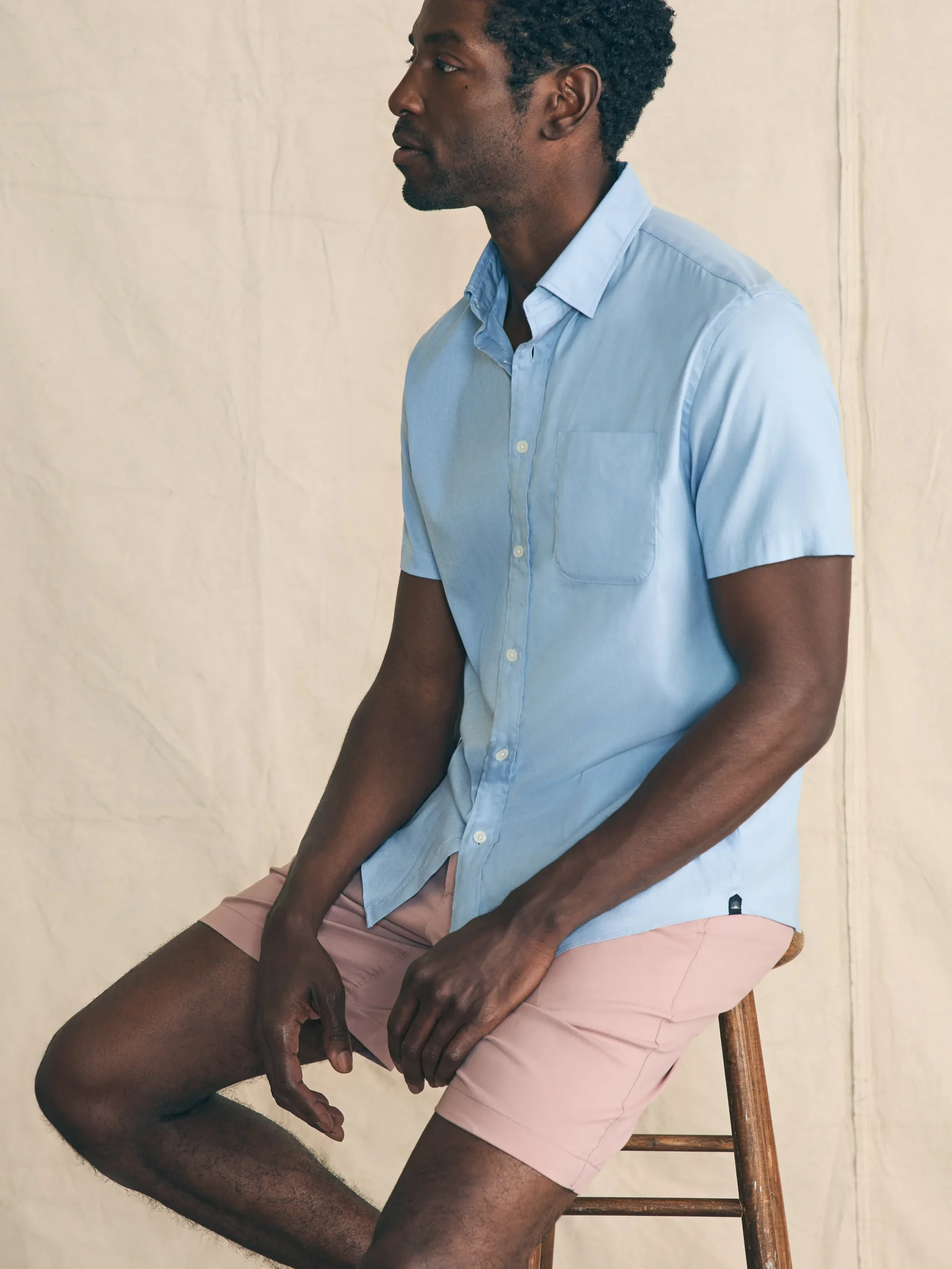 Shirts^Faherty Brand Movement™ Short-Sleeve Shirt - Atlantic Sky