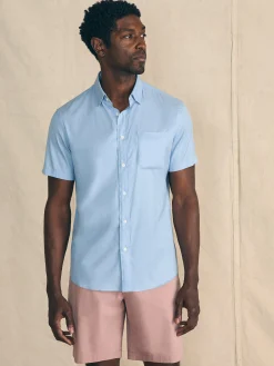 Shirts^Faherty Brand Movement™ Short-Sleeve Shirt - Atlantic Sky