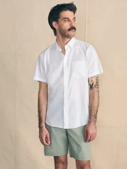 Shirts^Faherty Brand Movement™ Short-Sleeve Shirt - Cloud White