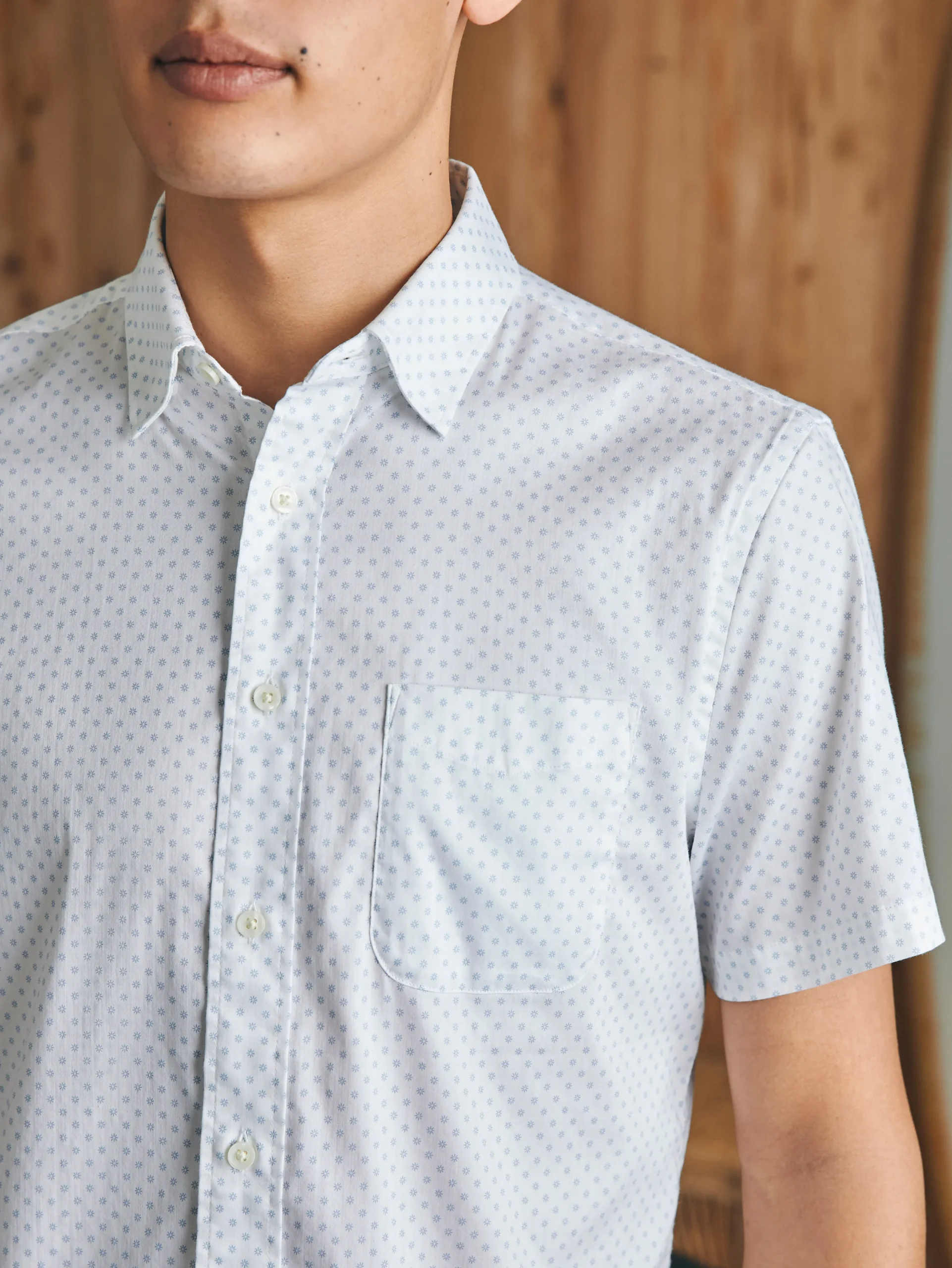 Shirts^Faherty Brand Movement™ Short-Sleeve Shirt - Mist Sunburst