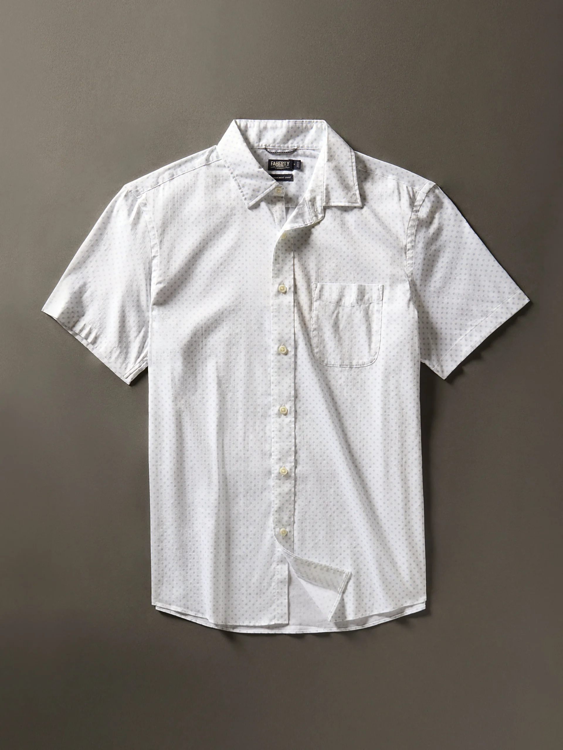 Shirts^Faherty Brand Movement™ Short-Sleeve Shirt - Mist Sunburst