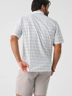 Shirts^Faherty Brand Movement™ Short-Sleeve Shirt - Ivory Endless Peaks
