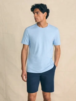 T-Shirts & Henleys^Faherty Brand Movement™ Short-Sleeve T-Shirt - Cardiff Blue Heather
