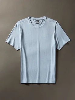T-Shirts & Henleys^Faherty Brand Movement™ Short-Sleeve T-Shirt - Cardiff Blue Heather